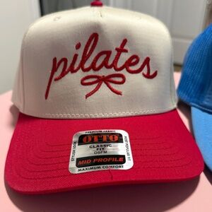 Pilates Bow Hat, Trucker Hat Style